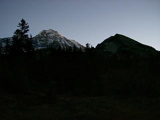 Rainier & Pyramid in the morning