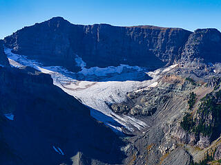 Banshee Peak and Sarvant glacier