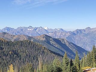 Glacier Peak in the distance to the west
