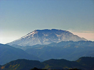 Mount Saint Helens from the Pyramid Peak Summit