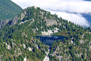 Gem Lake from Chair Peak
