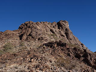 great west ridge descent on 2120'