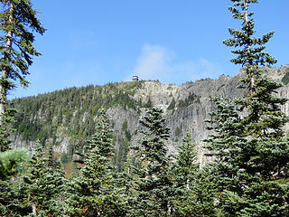 Tolmie lookout from near Eunice Lake.