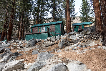cabin at the trailhead