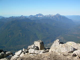 Mt. Loop Hwy to Darrington (Pilchuck on left, Three Fingers and Whitehorse)