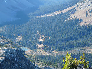 Copper Creek Basin and Lake 5850'
