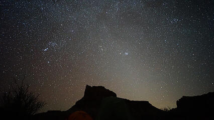 Astrophotography of Utah Night Sky