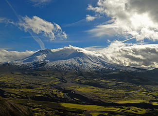Mount St. Helens viewed from Johnston Ridge Observatory on Oct. 31, 2010 (5)