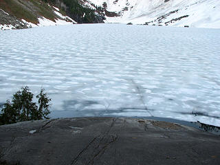 Lake Serene thawing