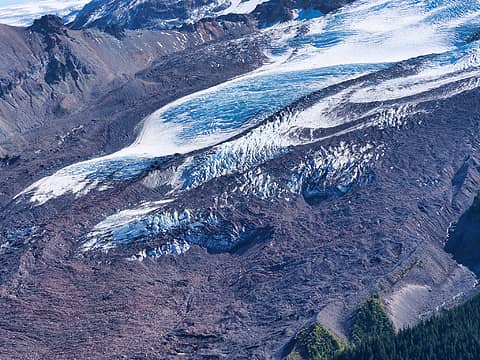 Winthrop Glacier close up