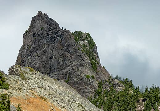 Copter Peak from near the summit of Snoqualmie Peak