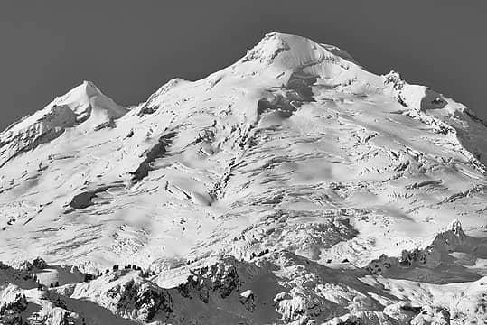 Mt Baker (Monochrome)