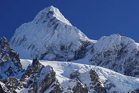 Summit pyramid of Mt Shuksan