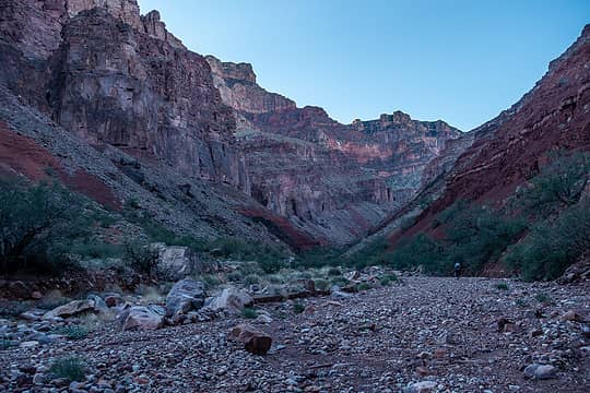 morning in red canyon