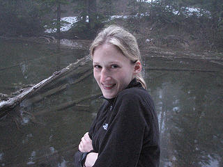 Tisha at Harrison Lake
