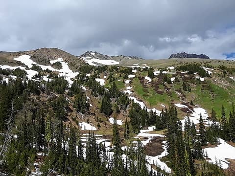 meadow traverse, top of cashmere