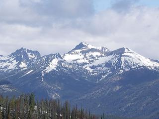 Emerald Peak, Point 7901, Cardinal Peak, and Point 8339'