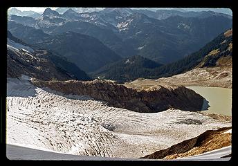 south cascade glacier  & Lake-Aug 1977-104