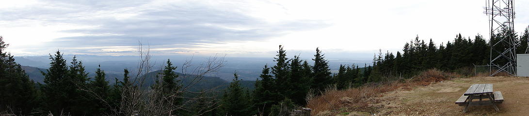 Pano from East Tiger summit.
