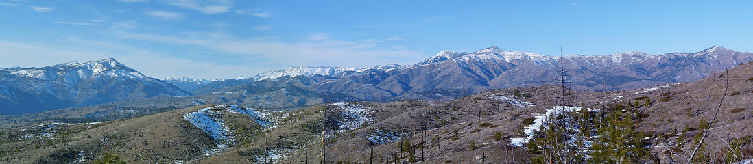 Looking up the Entiat River Valley