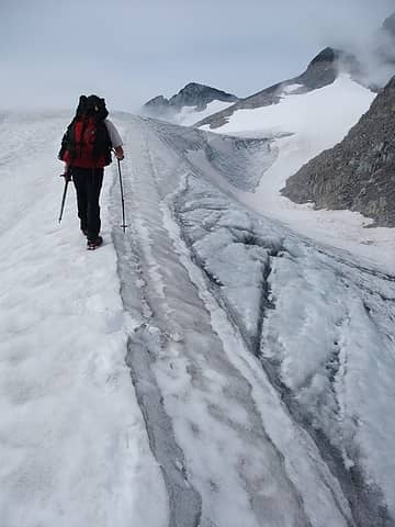 Redoubt Glacier clearing