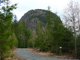 Bald Mtn access road