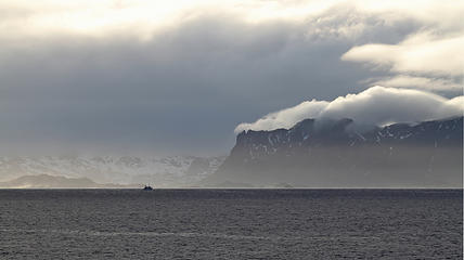 day 4 - svolvaer - sailing into weather
