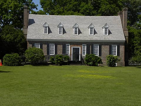 George Washington's Birthplace National Monument house built in 1920s not an exact rebuild