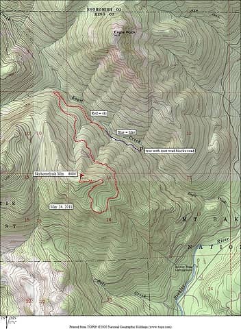 Skyhomelyish Mtn map
