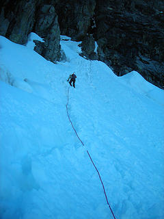 Up the Couloir