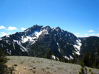 Hawkins Mt. from the pass