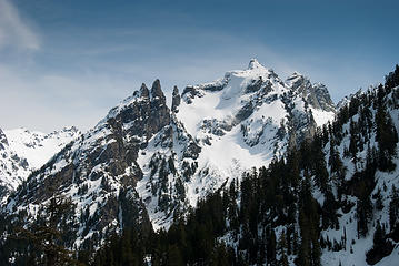 Wilman Peak and Spires - the first mountain I climbed (1964)