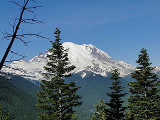 Rainier from Crystal Peak trail.