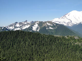 Peaks from Crystal Peak trail.