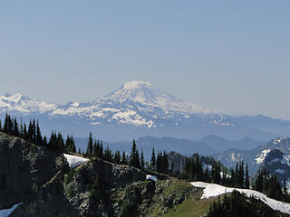 Mt. Adams from Crystal Peak summit.