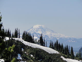 Mt. Adams from near Crystal Peak lookout site.