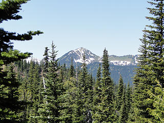 Views from Crystal Lakes trail above lower lake.