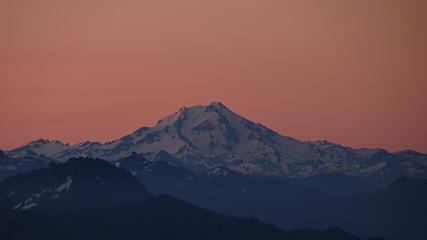Glacier peak dawn
