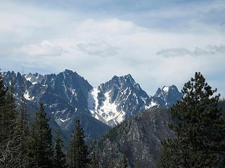 Dragontail and Colchuck Peak