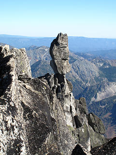 Sherpa Balanced Rock with main summit