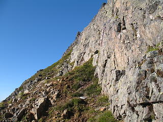 Typical terrain on the lower E Ridge of Johannesburg.