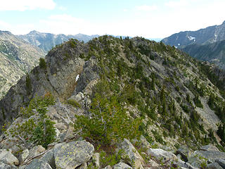 Lincoln Butte 7065' summit area