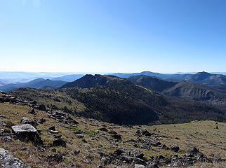 view to the south from Tiffany Mountain