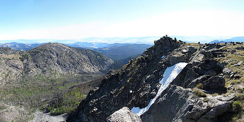 Tiffany Mountain summit