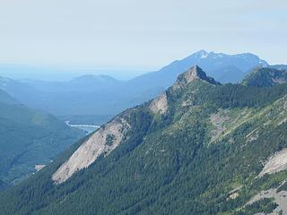 Spada Lake, Static Peak, and Mt. Pilchuck in distance