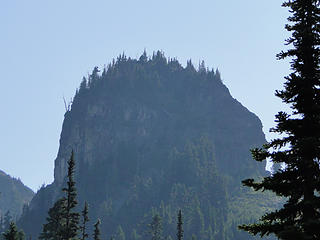 Peaks on Governors ridge from Owyhigh Lakes trail.