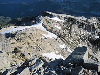 Summit ridge of Big Snow