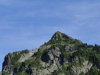 Fay Peak above Mowich Lake.