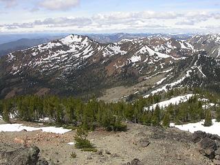 view from Navaho Peak