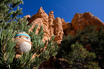 Mukmuk would rather stay in Red Canyon than return to the world of toques.